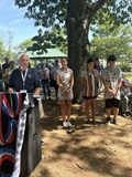 Wayne Balcom introduces Scholarship recipients