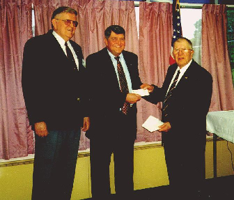 Chapter donates $1450 to Tilton Home